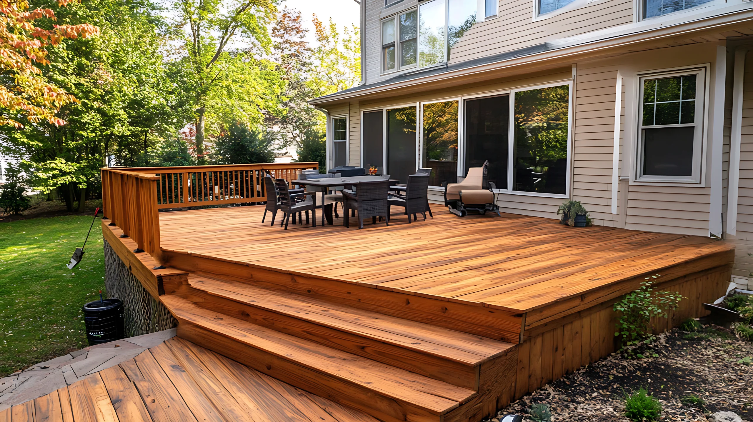 concrete patio